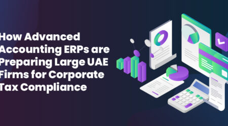 Accounting ERP software supporting UAE corporate tax compliance