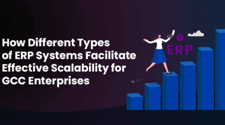 Industry-specific ERP software dashboard for GCC enterprises