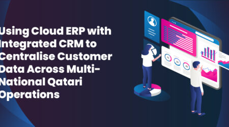 CRM ERP integration dashboard – HostBooks Qatar