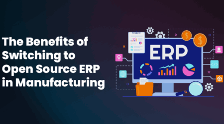 Open source ERP dashboard for manufacturing companies