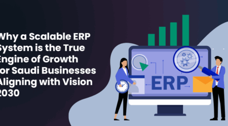 Scalable ERP system supporting Saudi Vision 2030 through automation, compliance, and digital transformation.