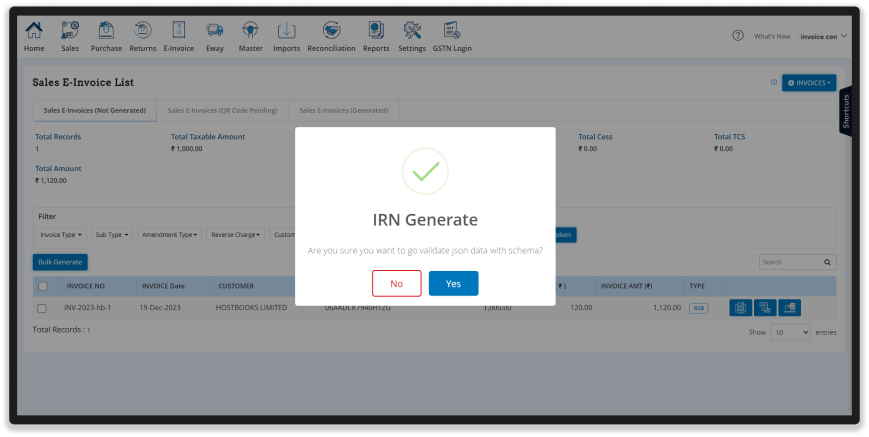 generate irn