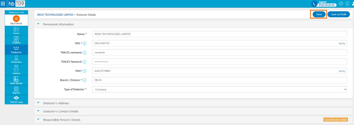 tds-view-create-tds-correction-return-c1-deductor-update-three