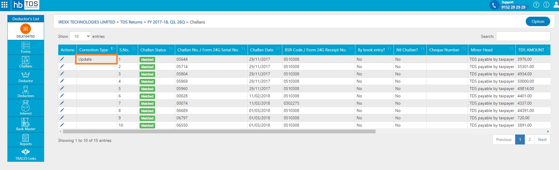 tds-view-create-tds-correction-return-c2-challan-update-five