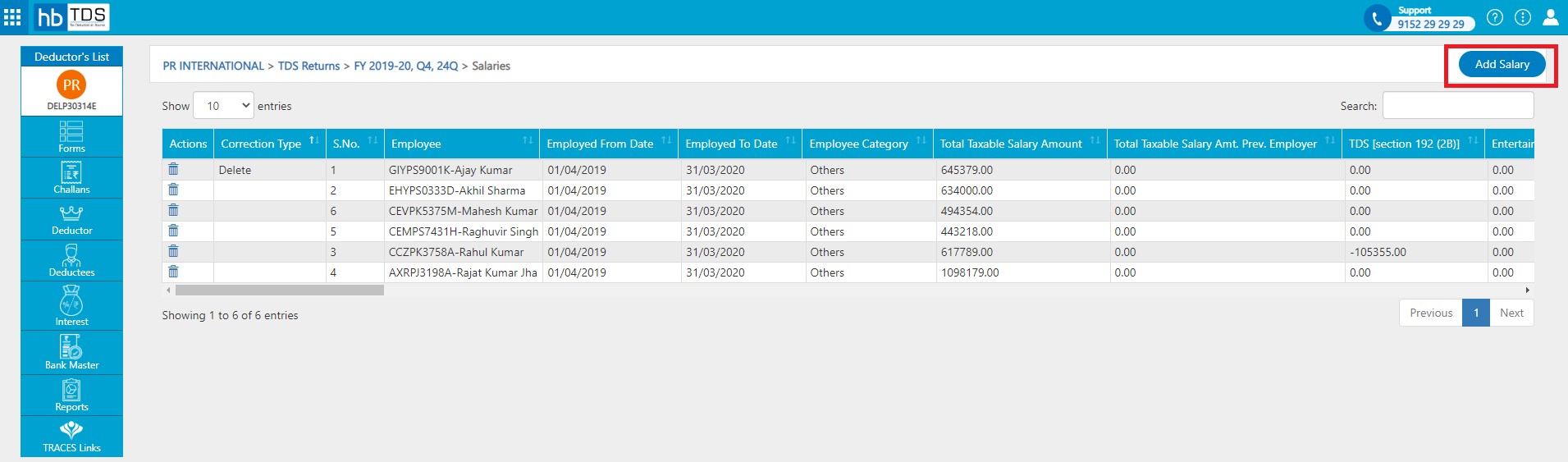 tds-view-create-tds-correction-return-c4-salary-update-four