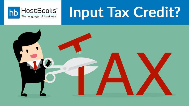 Input Tax Credit