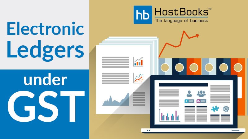 electronic ledger under gst