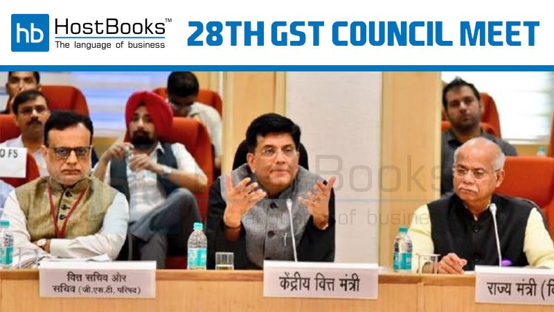 28th gst council meet