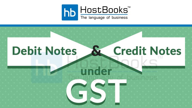 GST Debit Notes Credit Notes