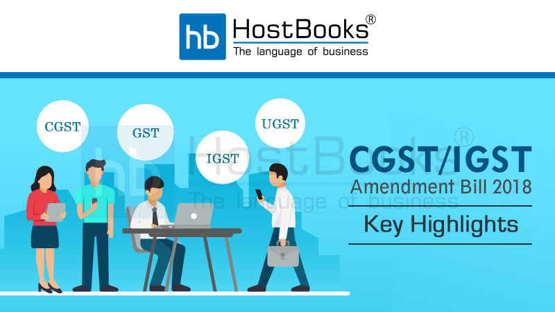 CGST/IGST Amendment Bill 2018