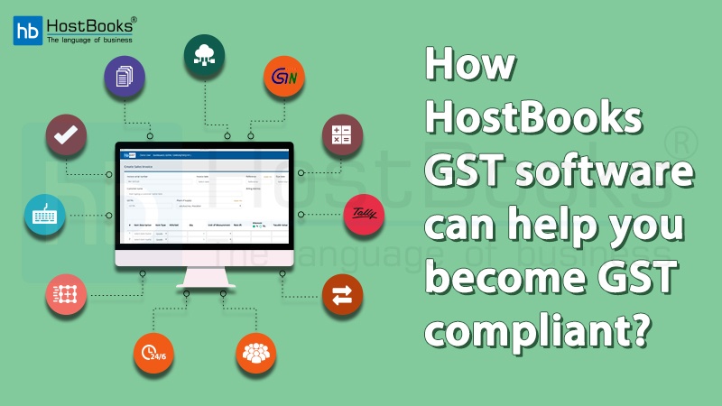 HostBooks GST Software