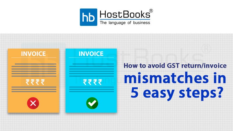 GST invoice mismatches