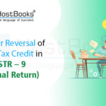 Input Tax Credit in GSTR-9