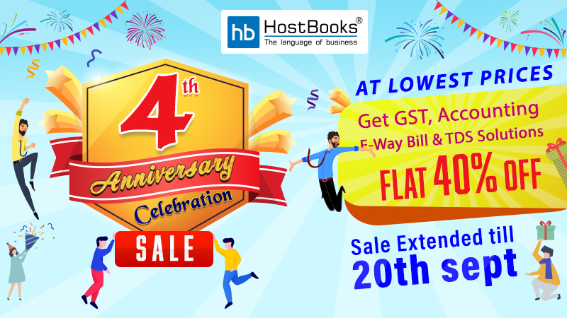 HostBooks Anniversary Sale offers