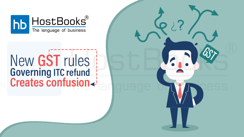 New GST Rules ITC refund
