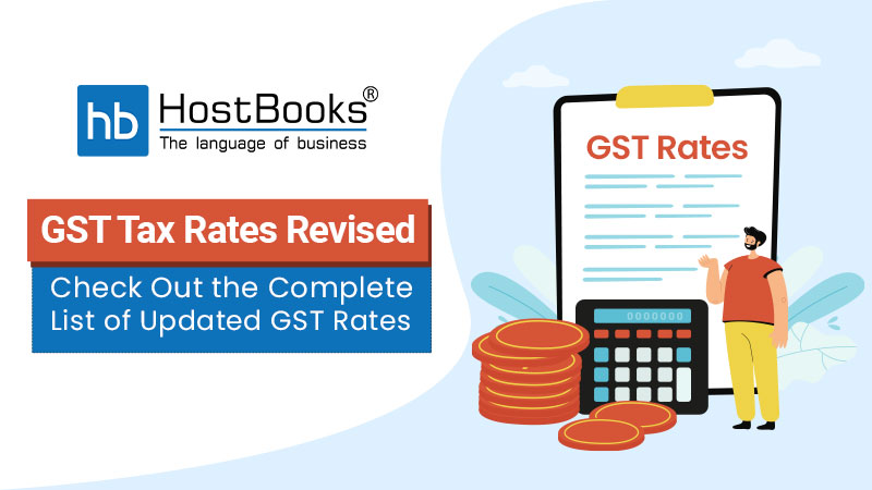 Revised GST rates